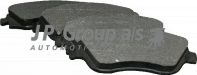 JP GROUP 1263601110 -  Комплект тормозных колодок, дисковый тормоз